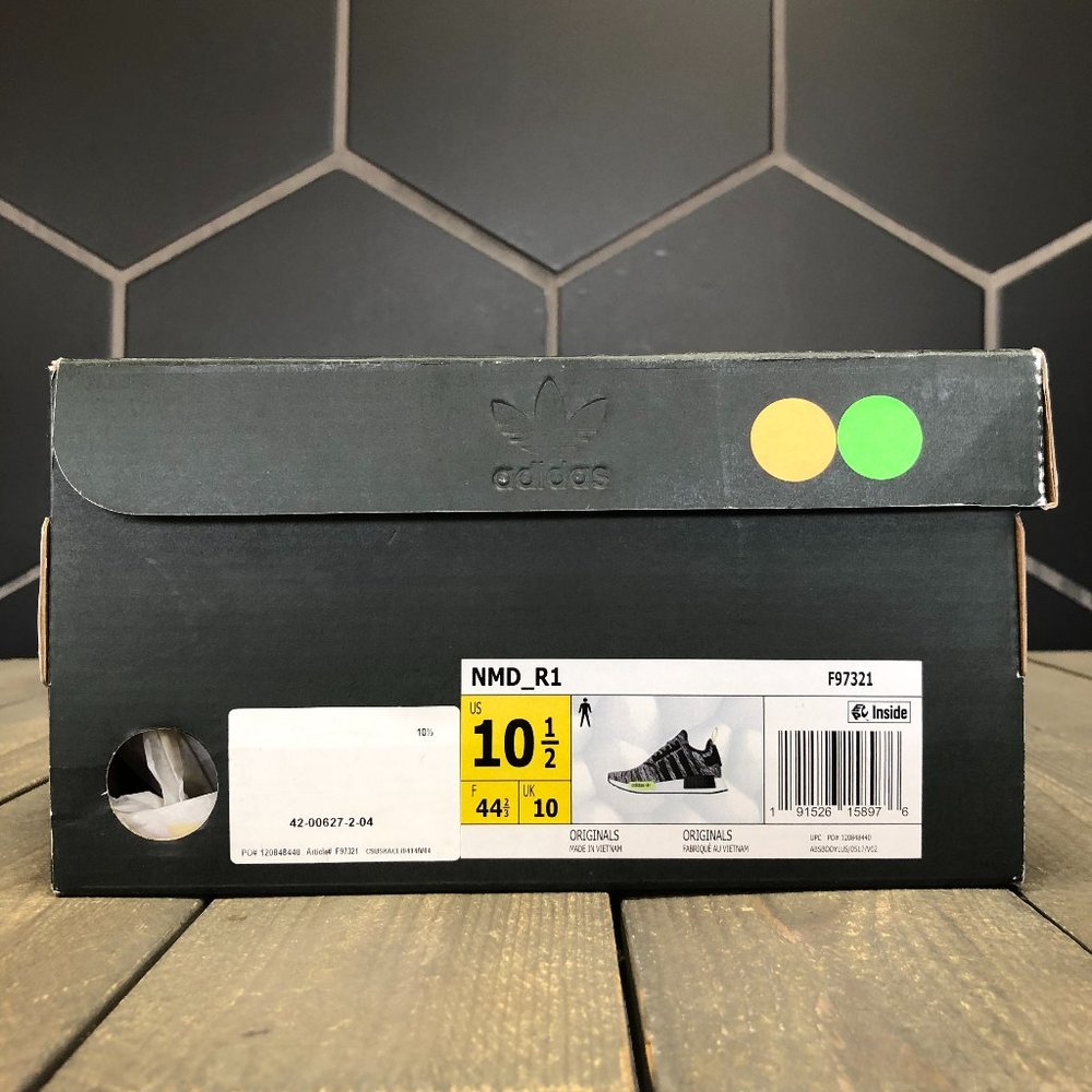 Adidas NMD R1 Static Solar Yellow (Multiple Sizes) - Picture 6 of 6